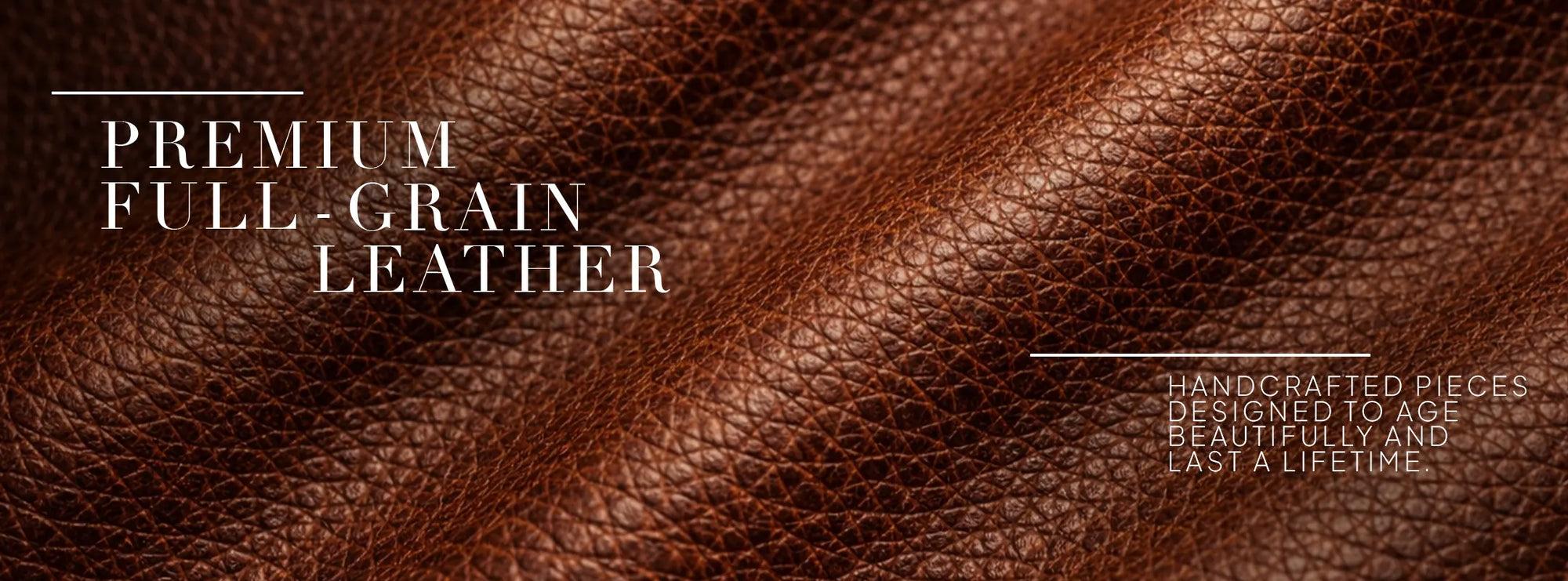 Premium Full-Grain Leather