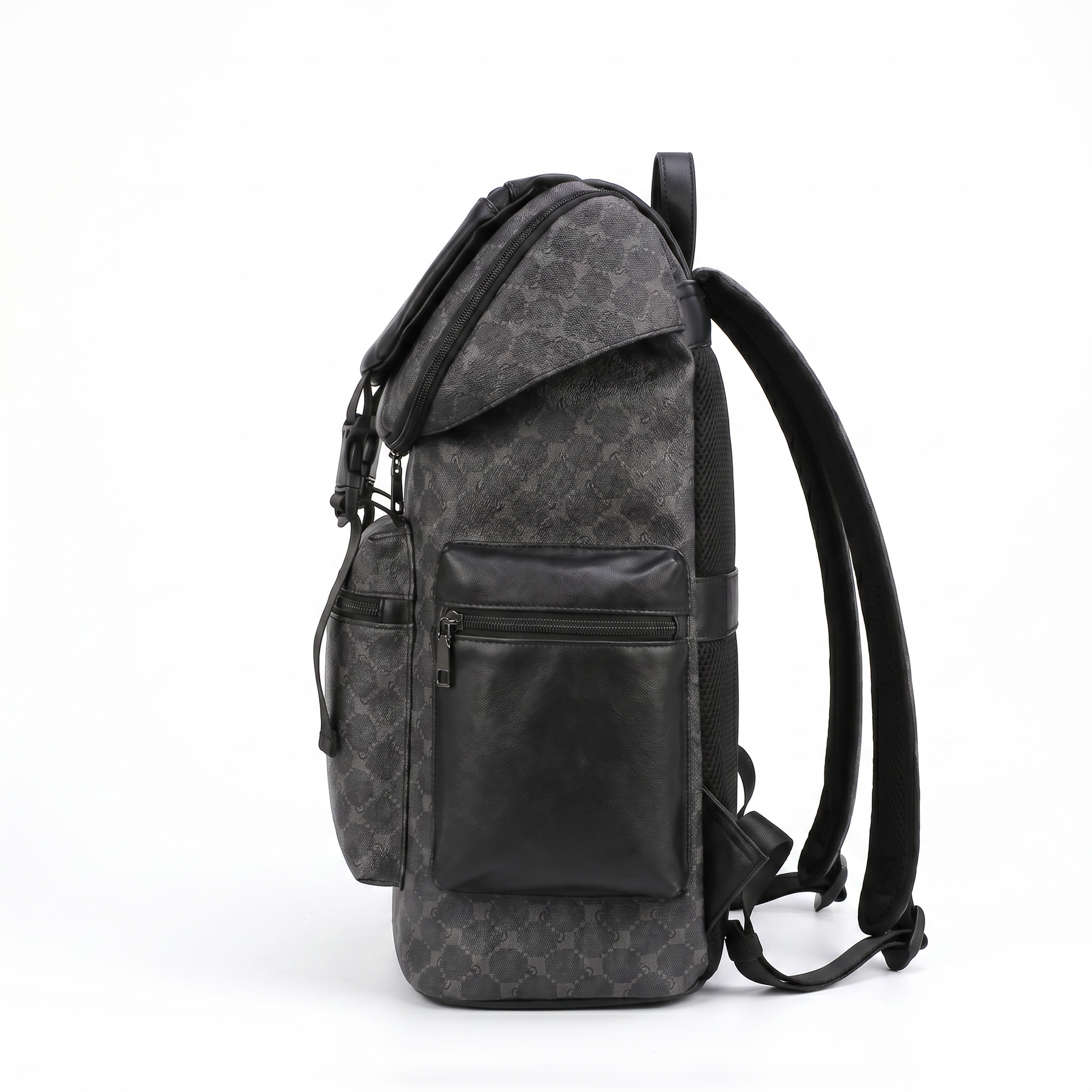 Men's Leather Backpack - Knapsly