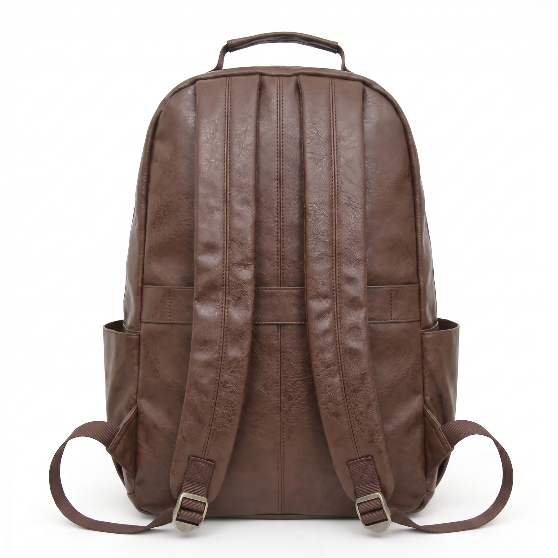 Men's Leather Backpack - Mossway