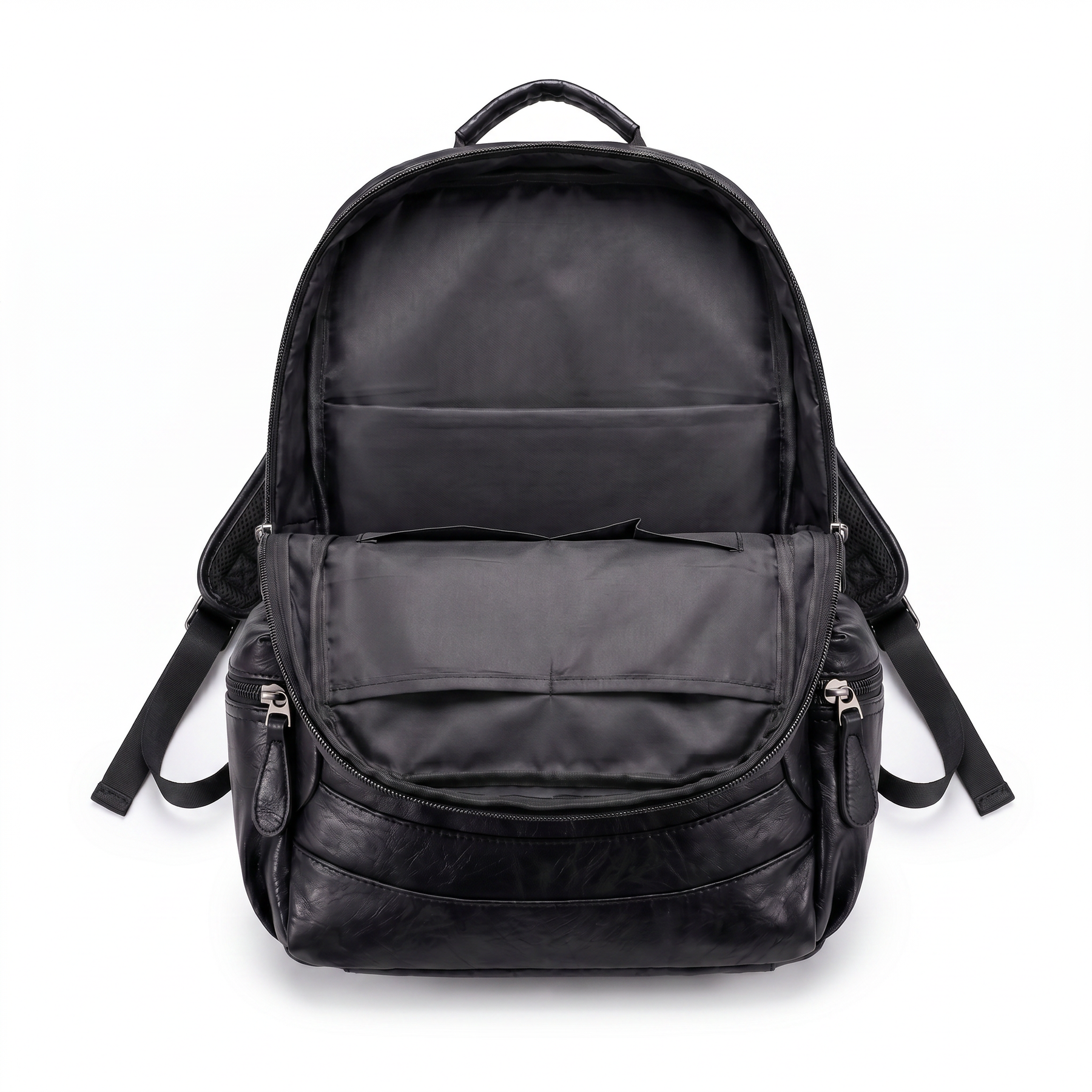 Men's Leather Backpack - Rage