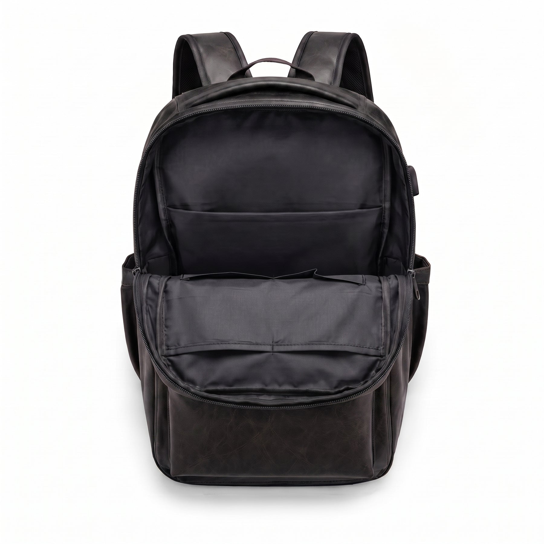 Men's Leather Backpack - Wrenbury