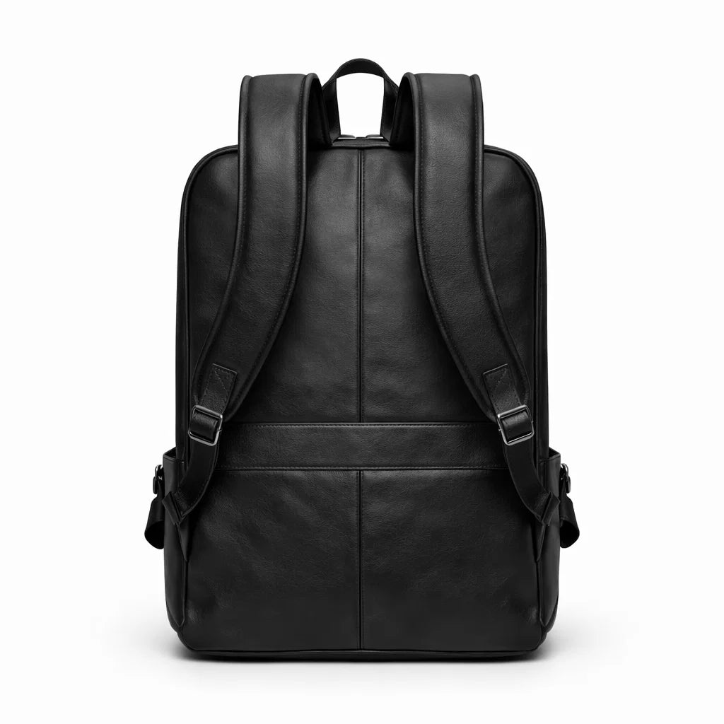 Men's Real Leather Style Backpack - Guildford