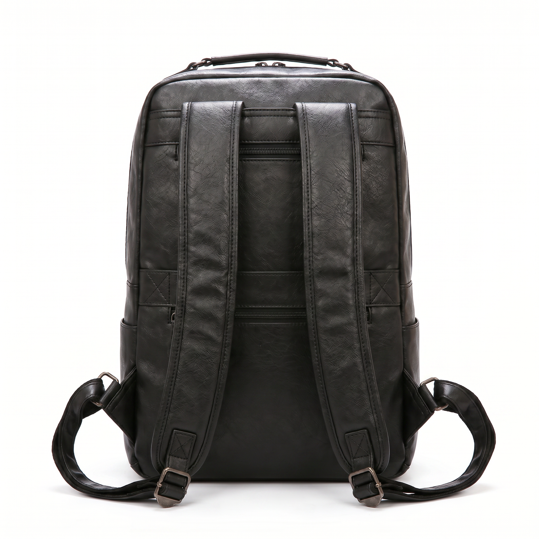 Men's Leather Backpack - Commander