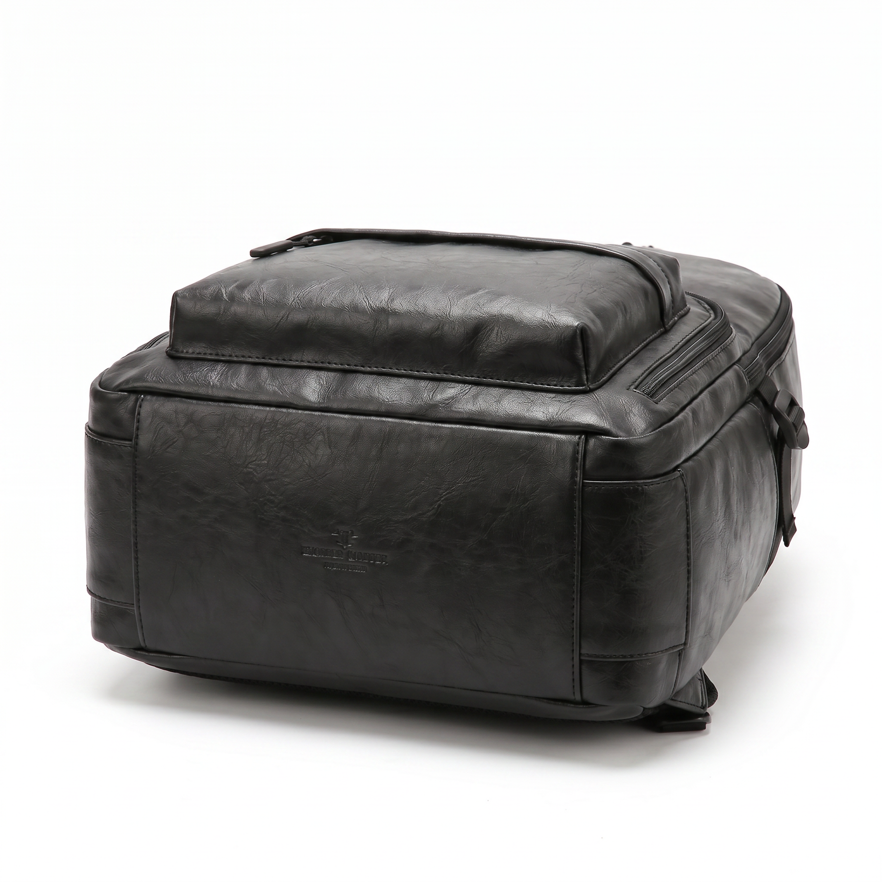 Men's Leather Backpack - Street