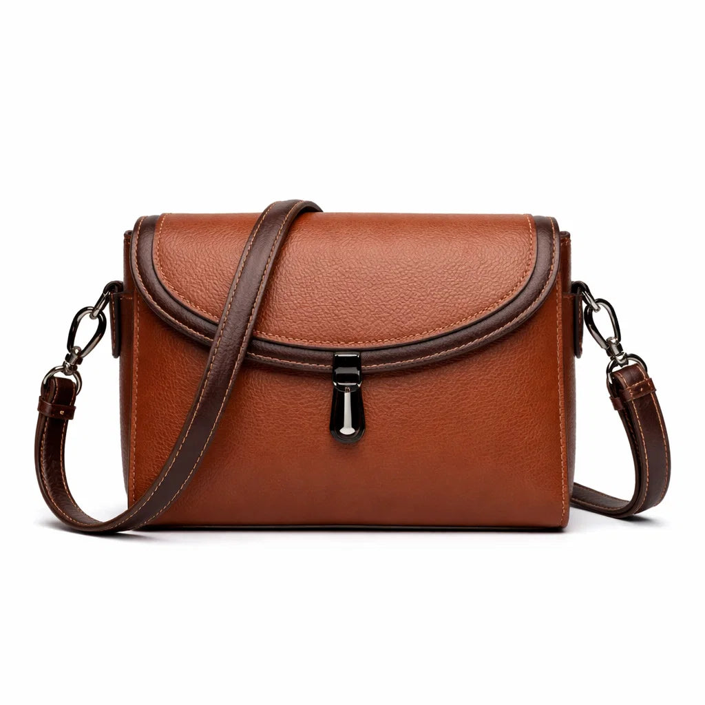 Women's Genuine Leather Crossbody Bag - Elegance Female