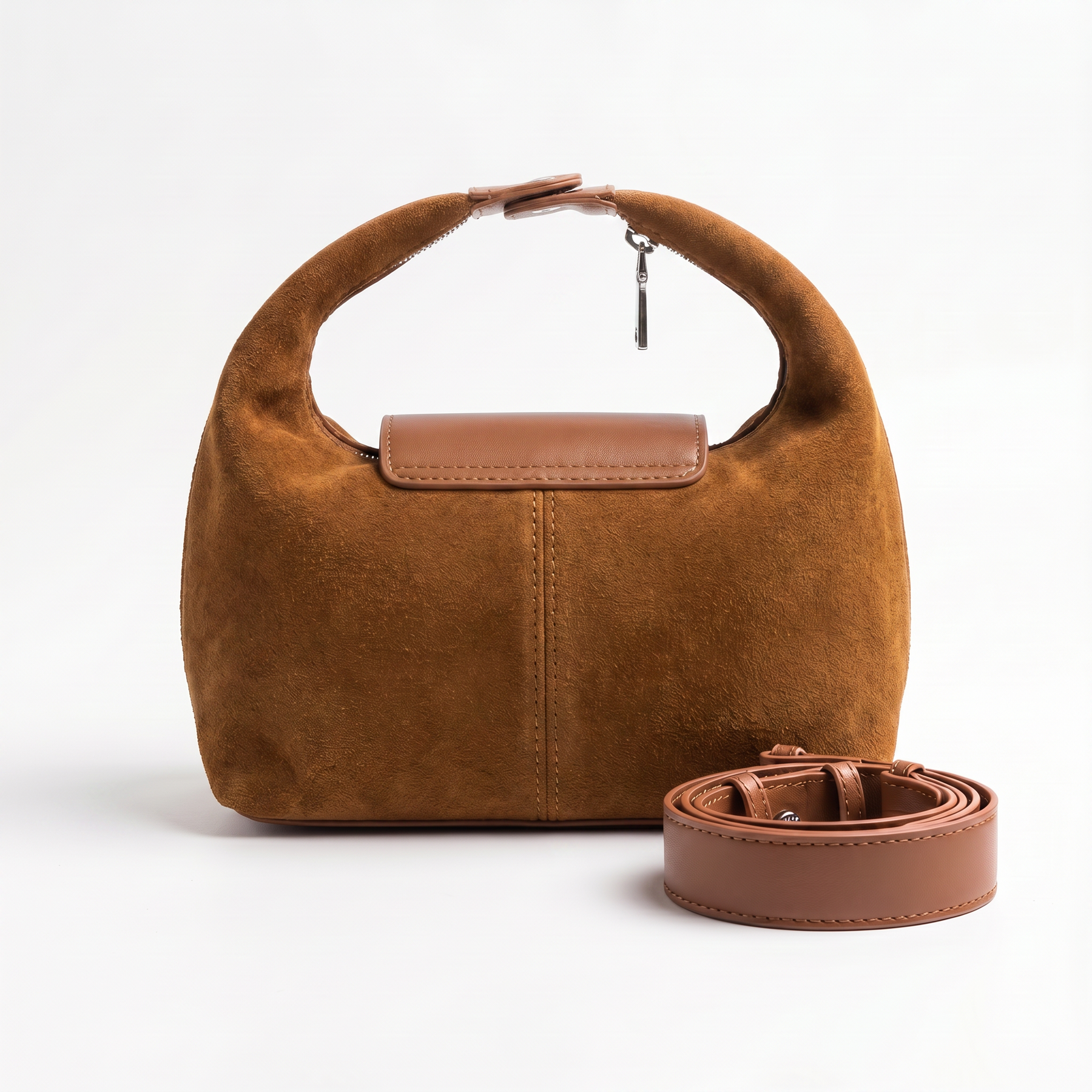 Women's Genuine Leather Hobo Bag - Fatima