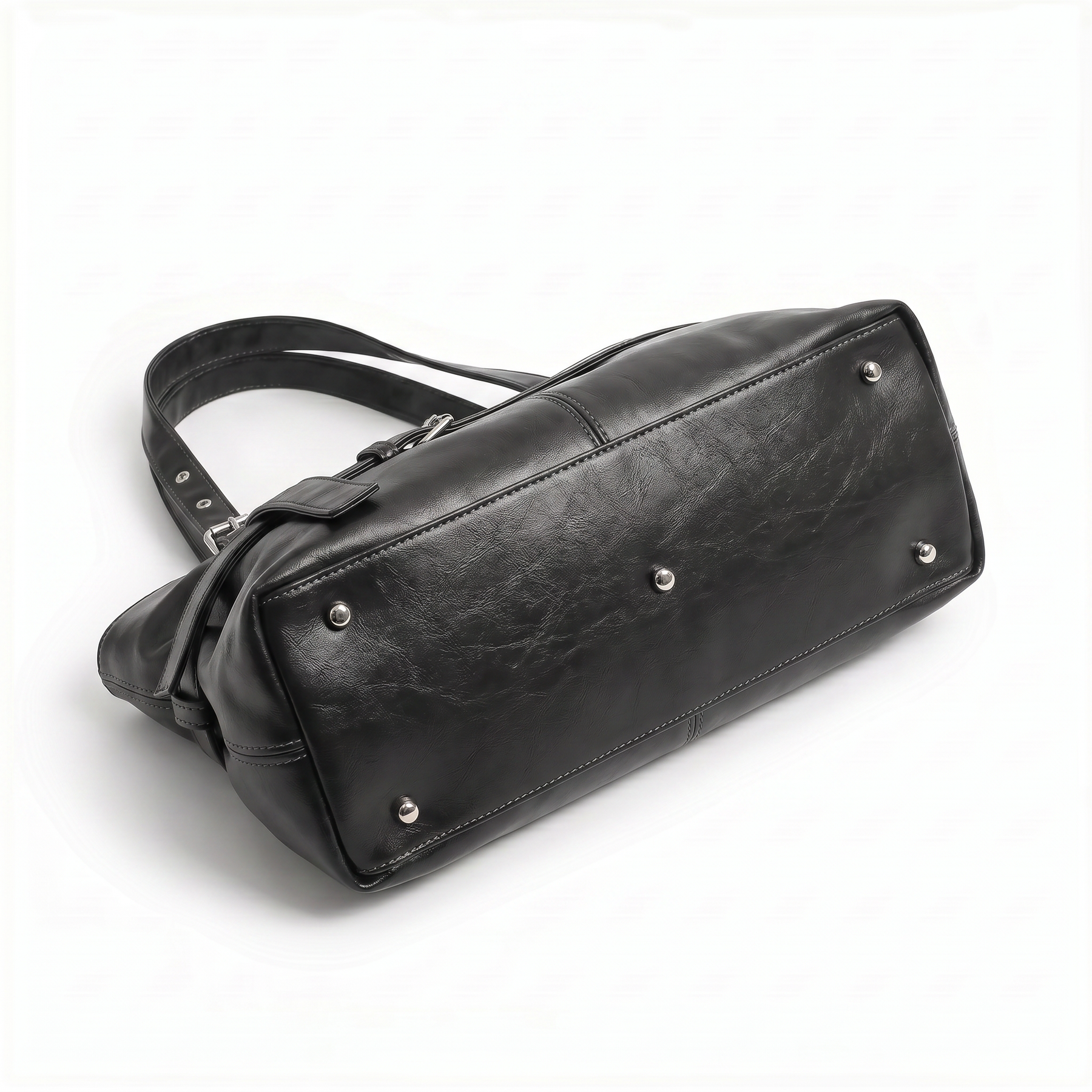 Women's Genuine Leather Shoulder Bag - Omega