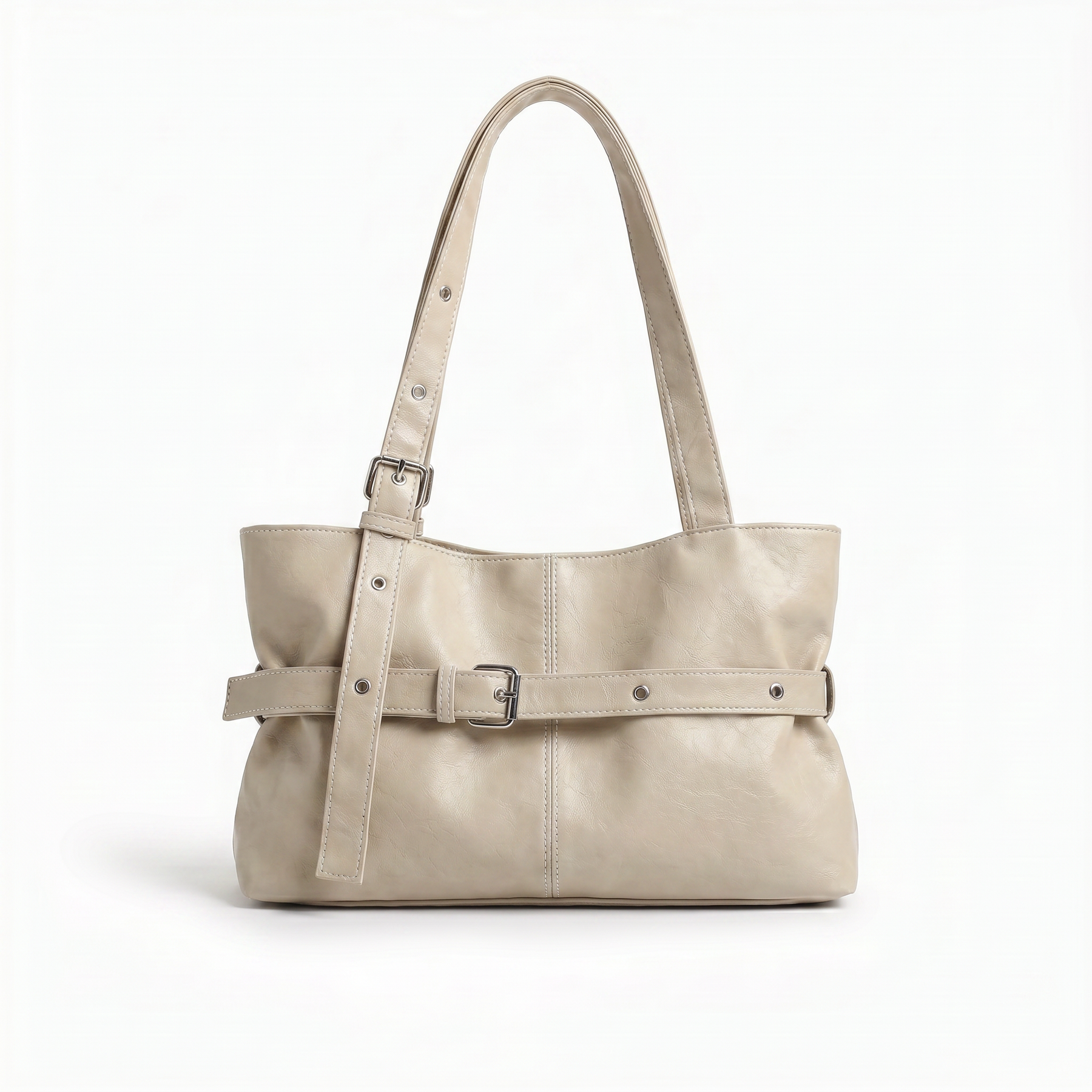 Women's Genuine Leather Shoulder Bag - Omega