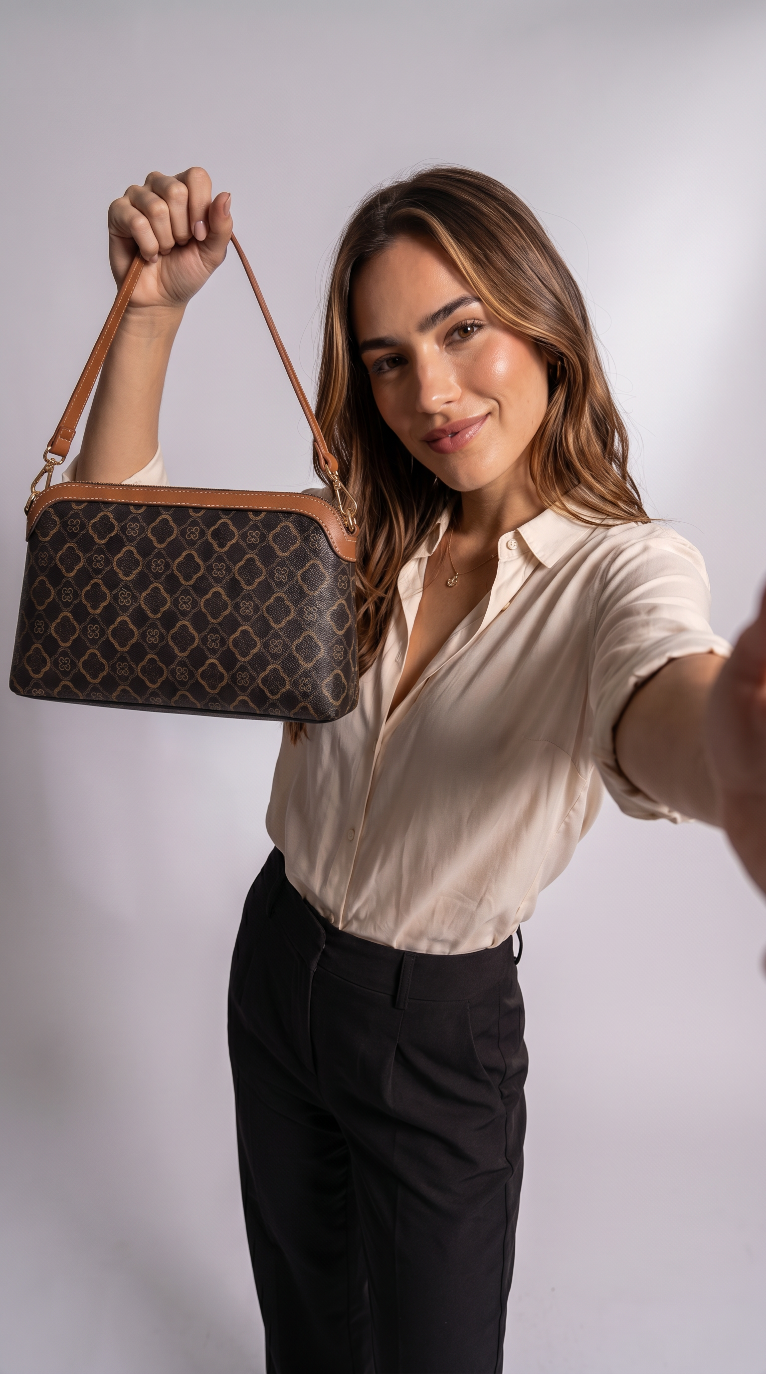Women's Genuine Leather Crossbody Bag - Victoria