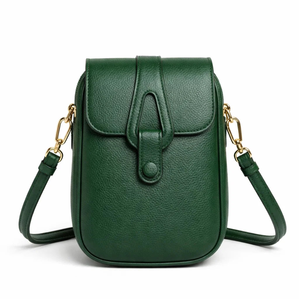 Women's Genuine Leather Crossbody Bag - Vivace Harmony