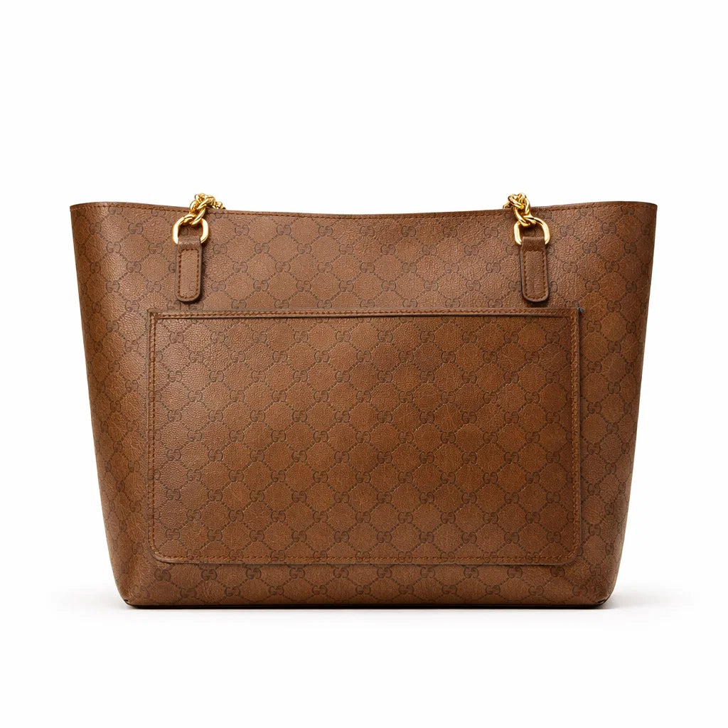 Women's Genuine Leather Messenger Bag - Camel - Kingsford
