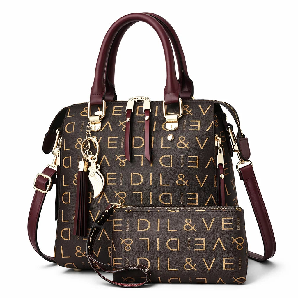 Women's Genuine Leather Messenger Bag - Luxury Scale