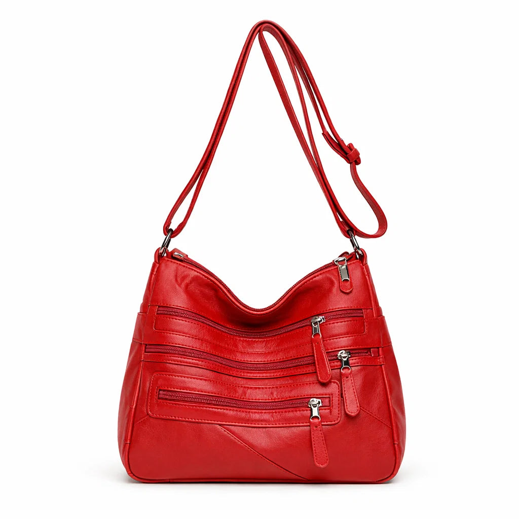 Women's Genuine Leather Shoulder Bag - Olivia