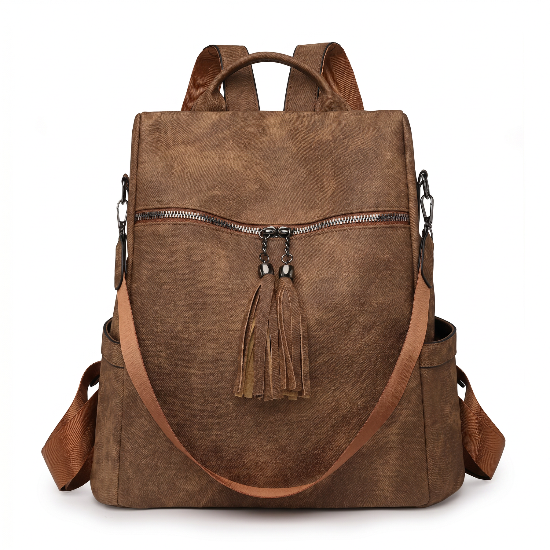 Women's Leather Backpack - Erza