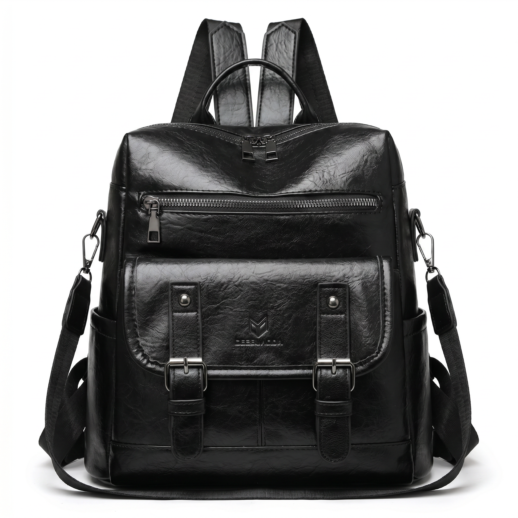 Women's Leather Backpack - Grimes