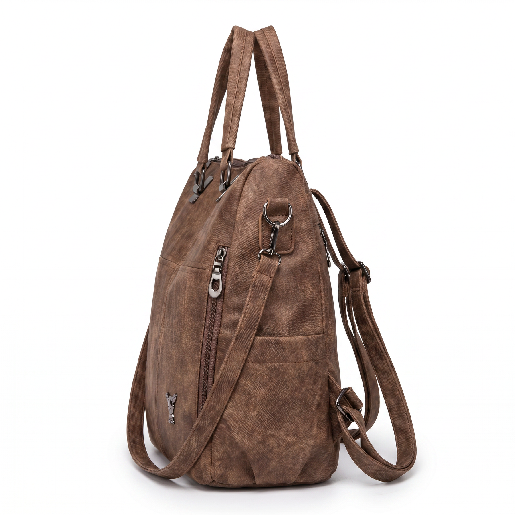 Women's Leather Backpack - Kommo