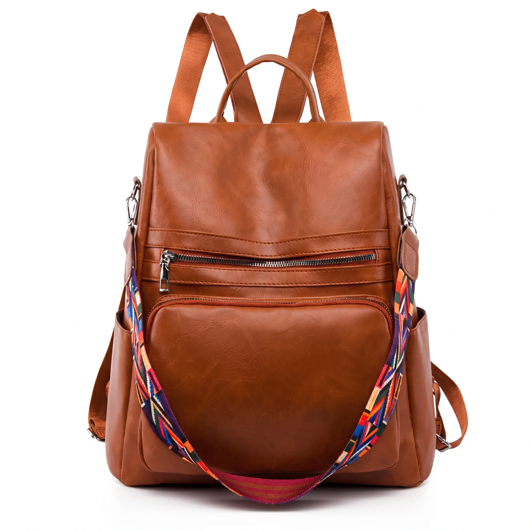Women's Leather Backpack - Lady