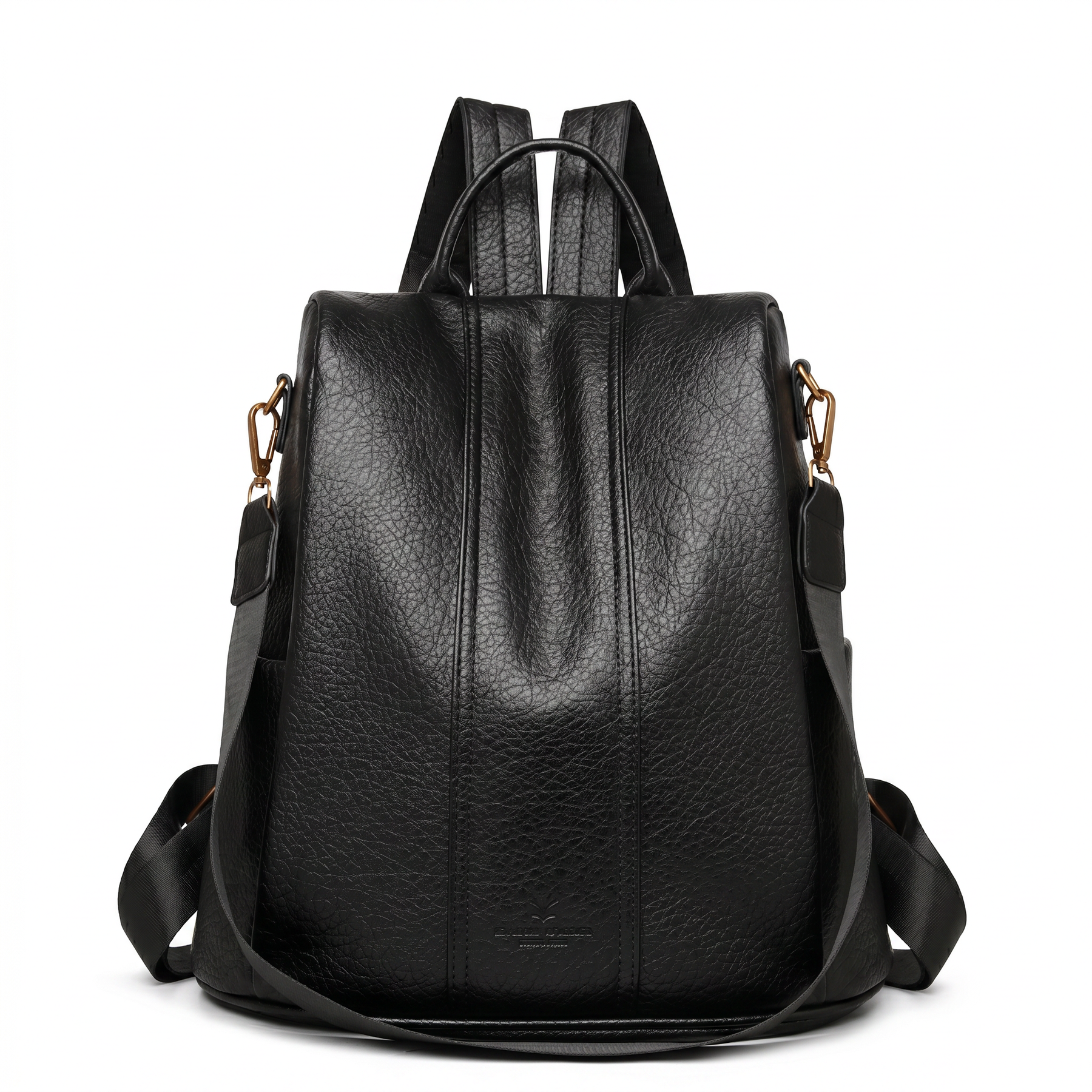 Women's Leather Backpack - Retro