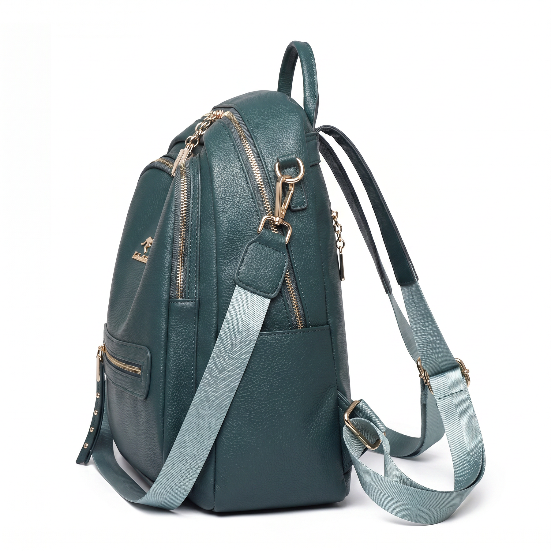 Women's Leather Backpack - Temporal