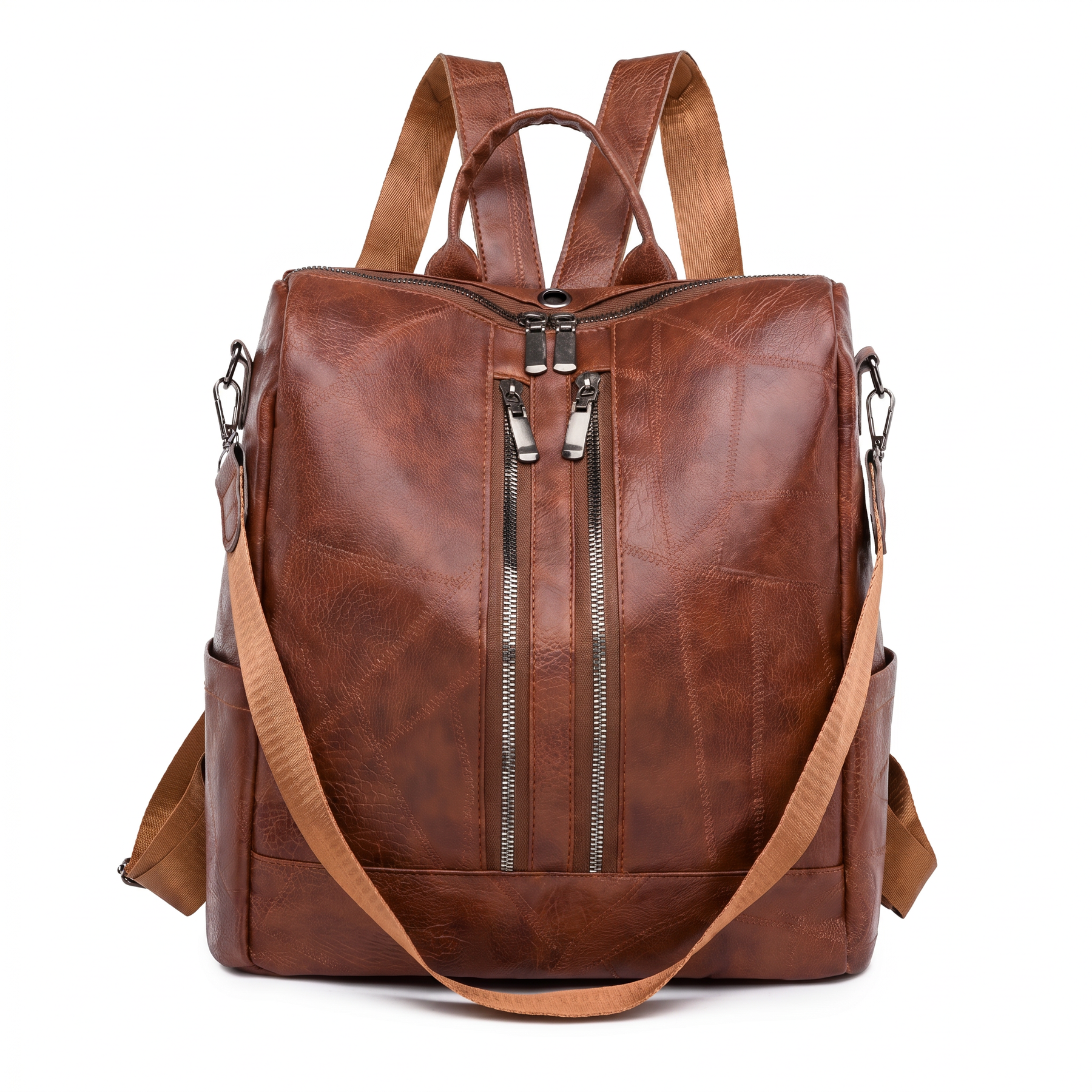 Women's Leather Backpack - Wild