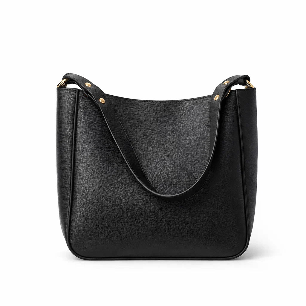 Women's Genuine Leather Bucket Bag - Ellesmere