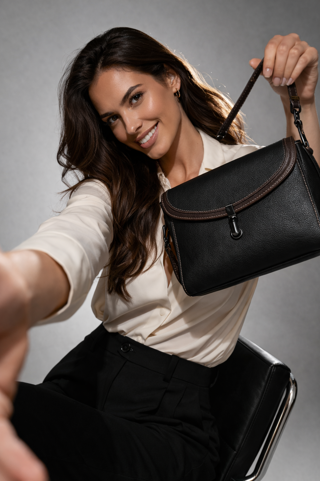 Women's Genuine Leather Crossbody Bag - Elegance Female