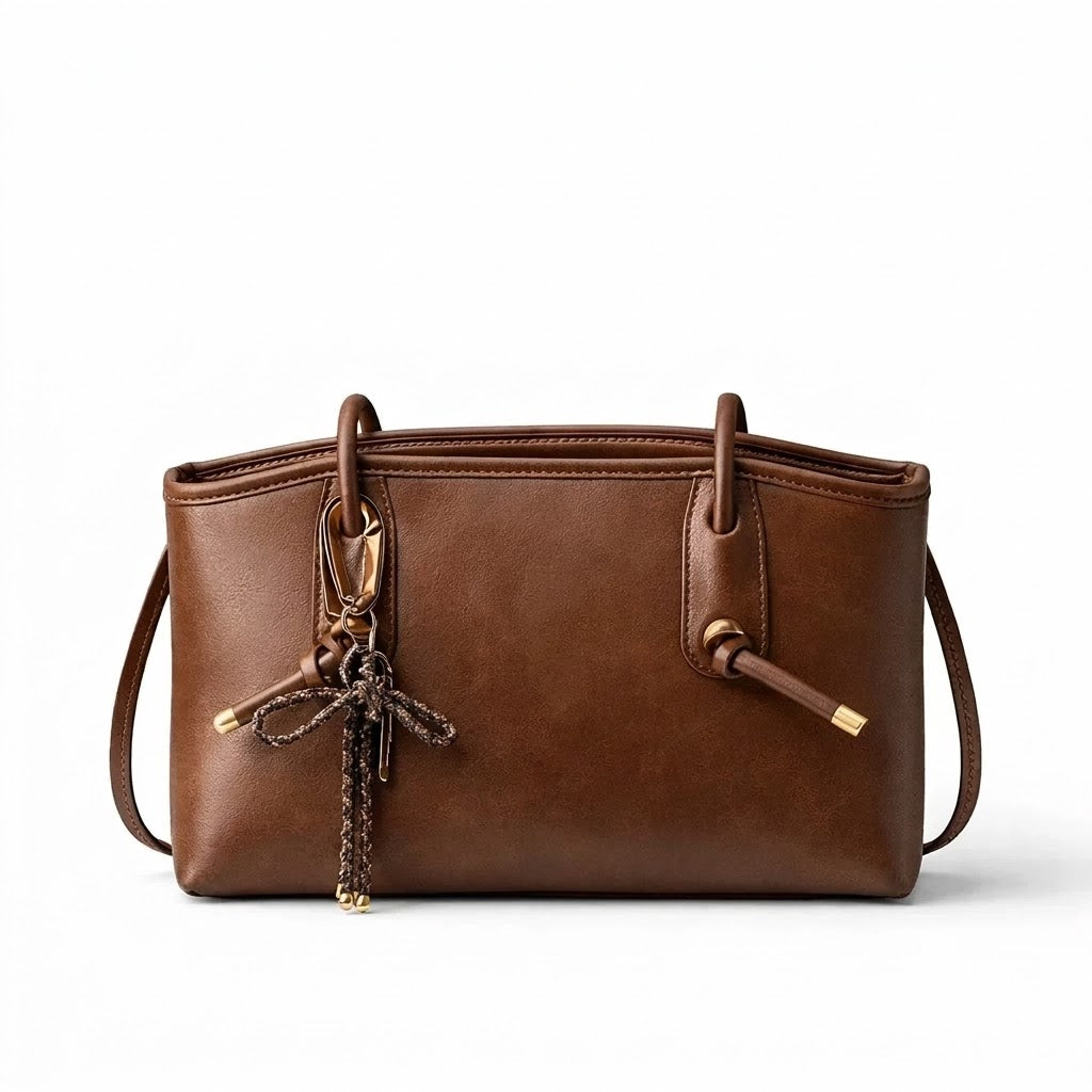 Women's Genuine Leather Shoulder Bag - Canterbury