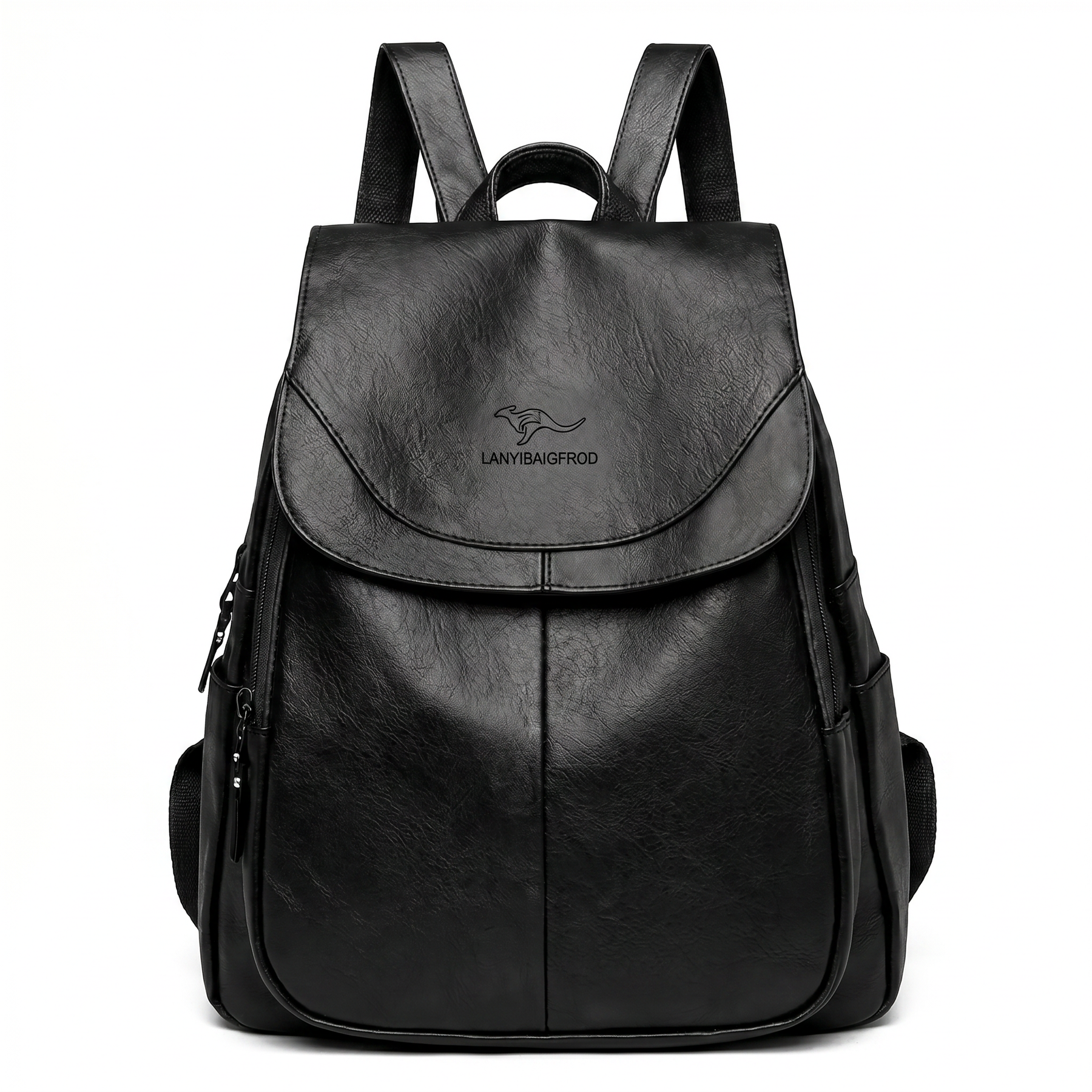 Women's Italian Genuine Leather Backpack - Eco