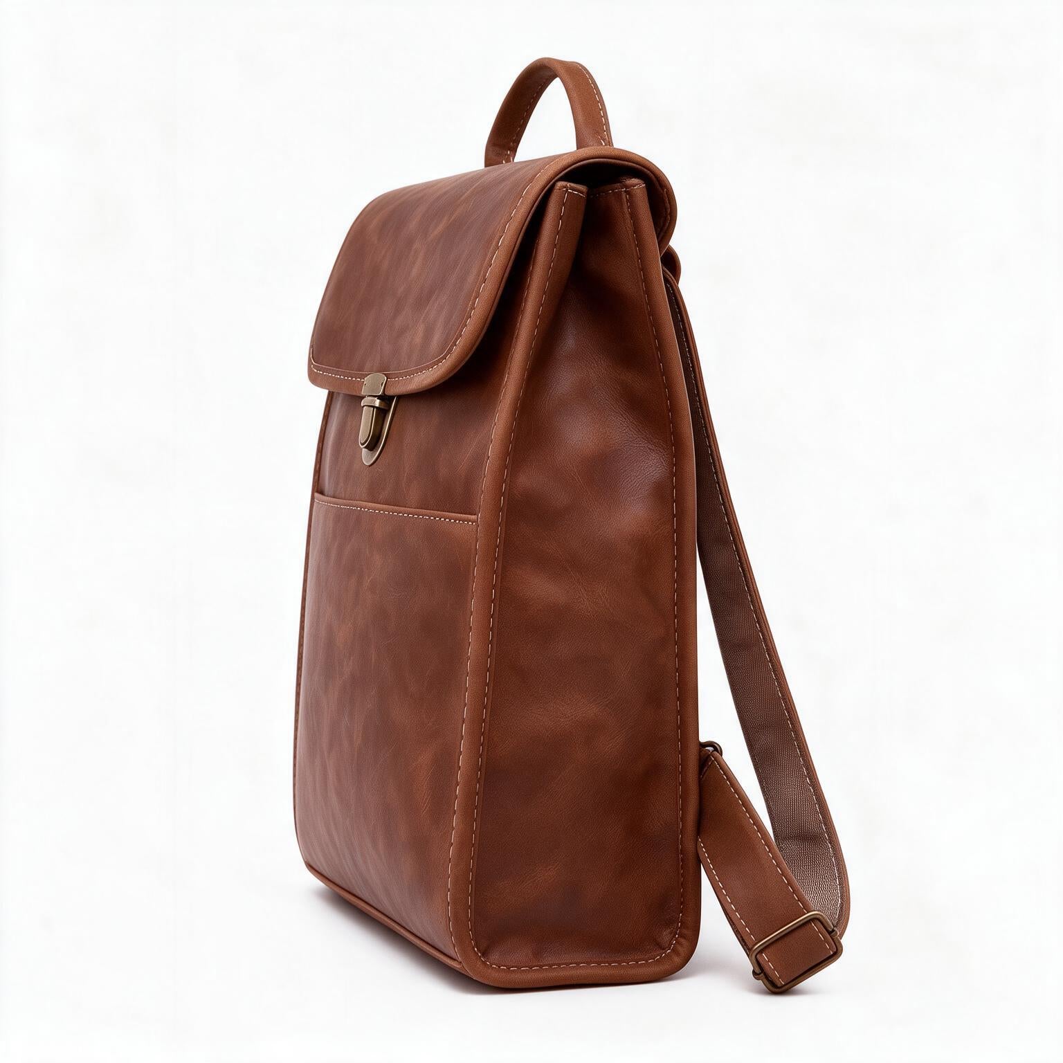 Women's Genuine Leather Backpack - Wren