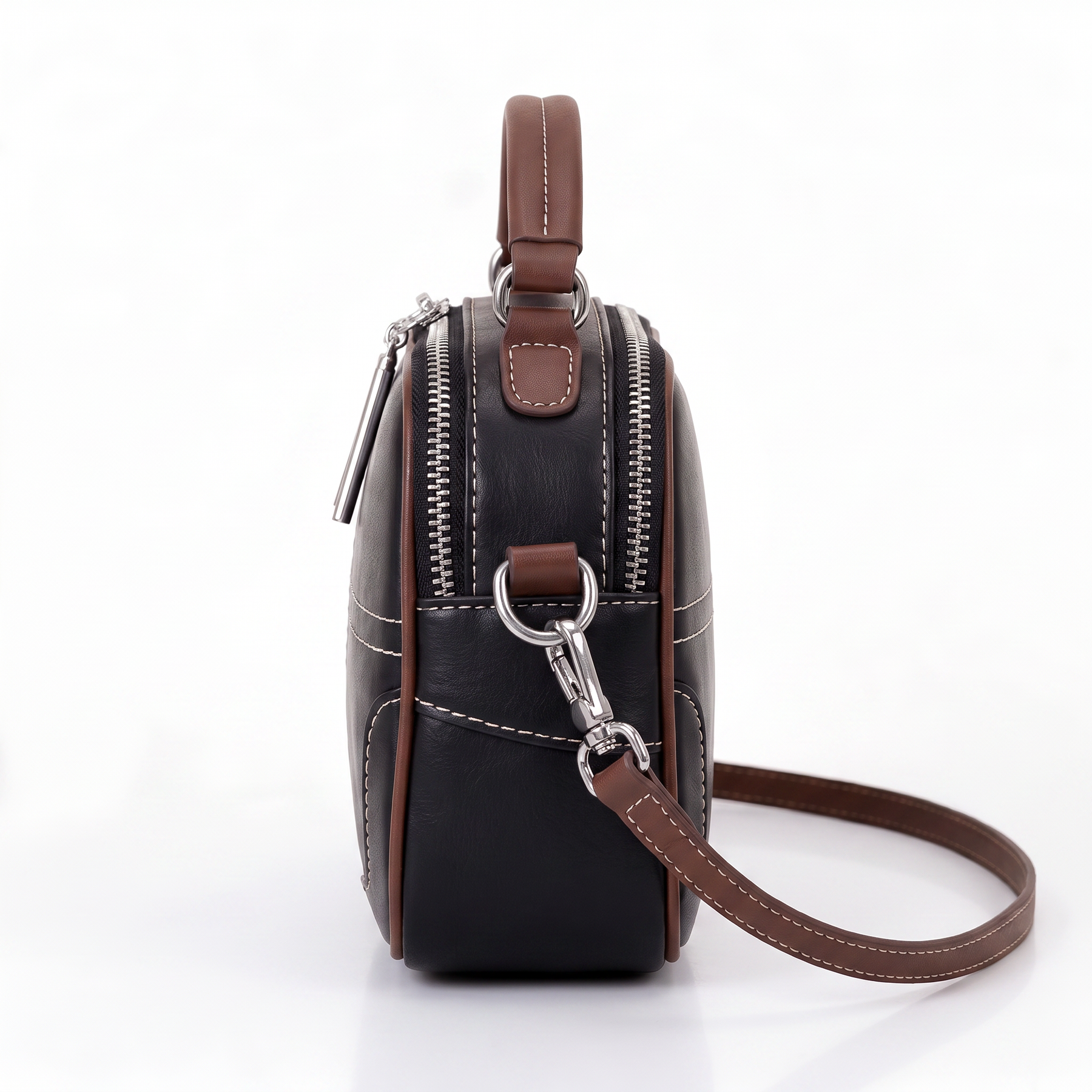 Women's Genuine Leather Crossbody Bag - Liliane