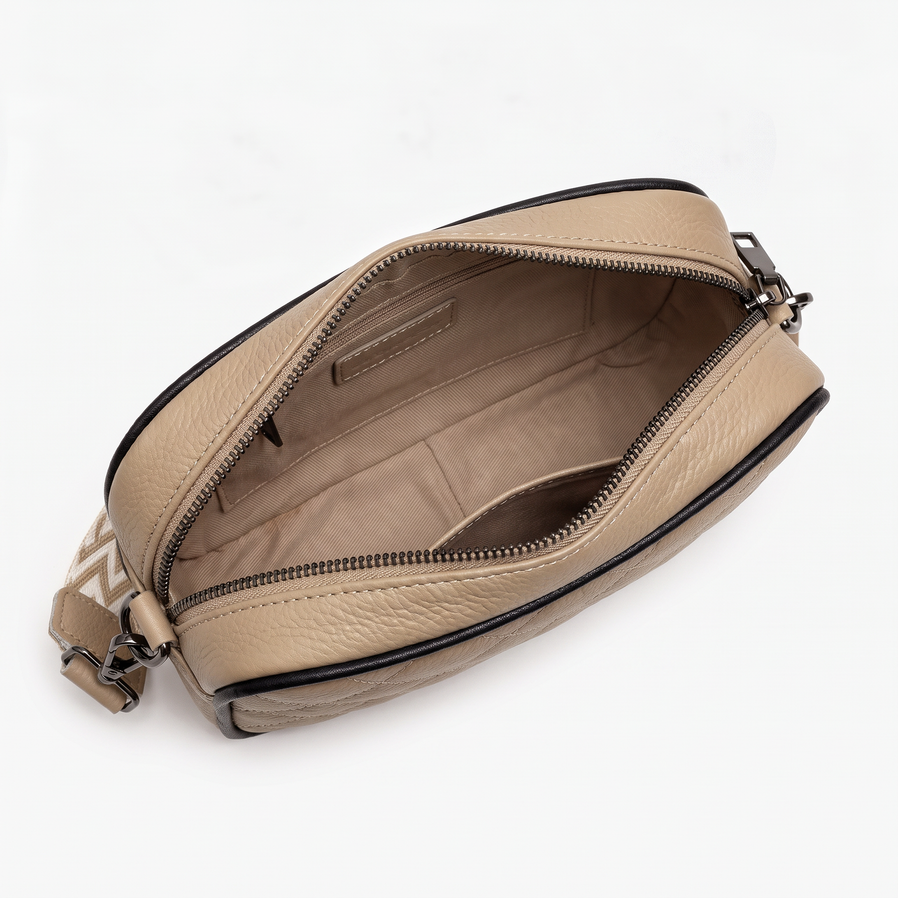 Women's Genuine Leather Crossbody Bag - Palermo