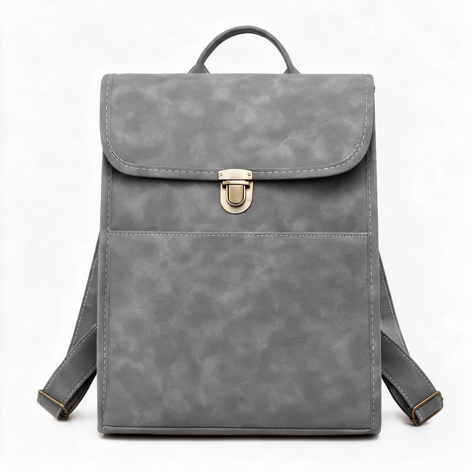 Women's Genuine Leather Backpack - Wren