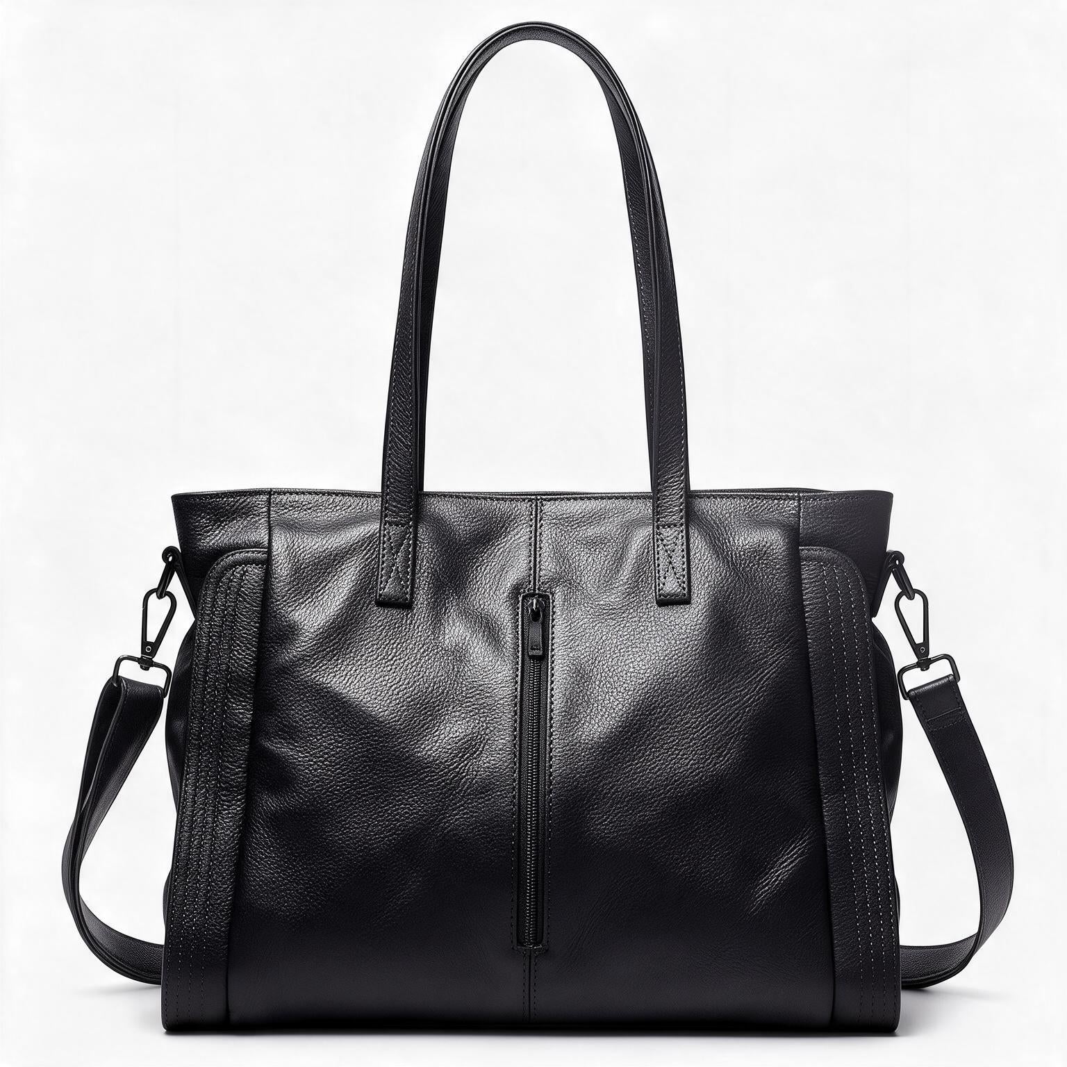 Women's Genuine Leather Tote Bag - Camden