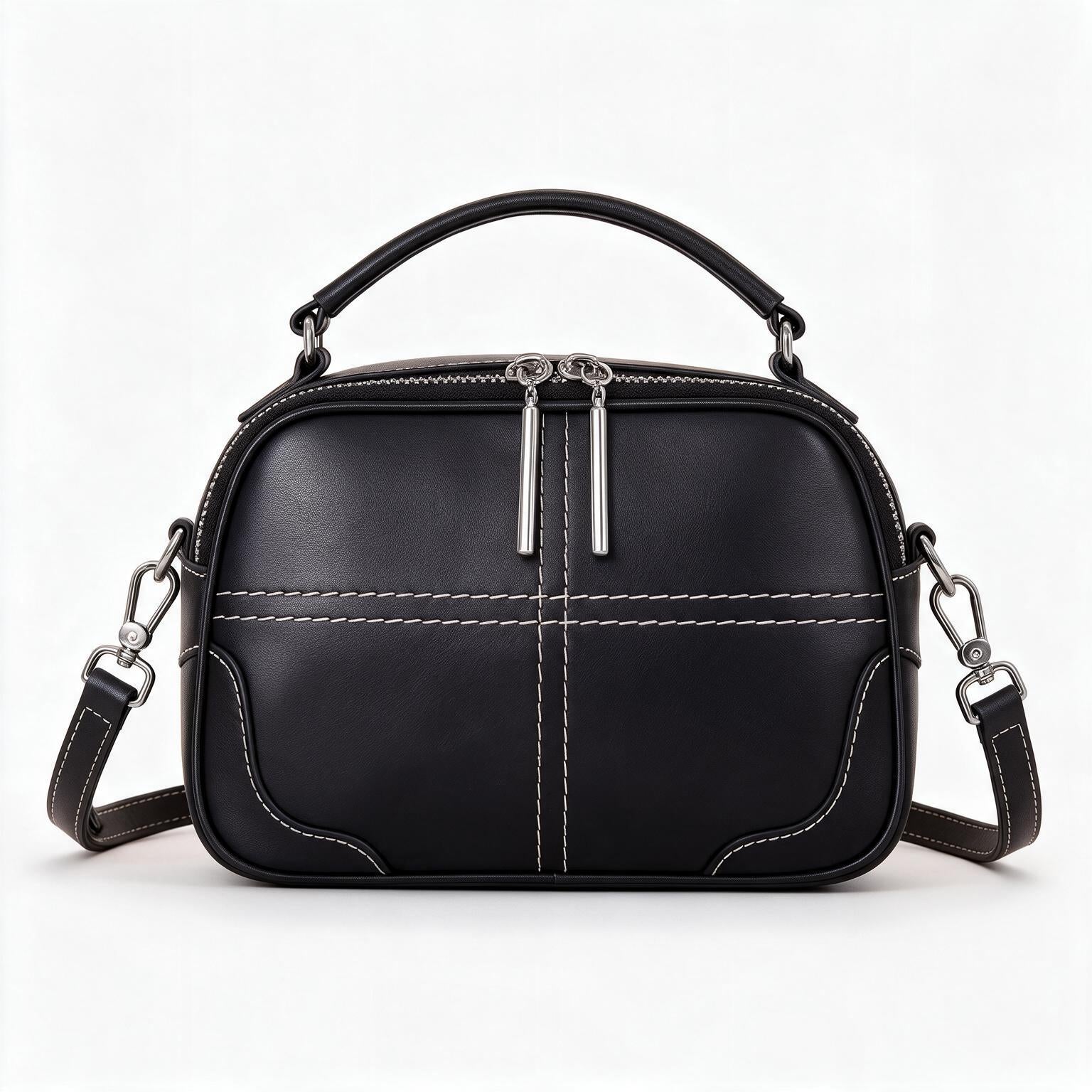 Women's Genuine Leather Crossbody Bag - Liliane
