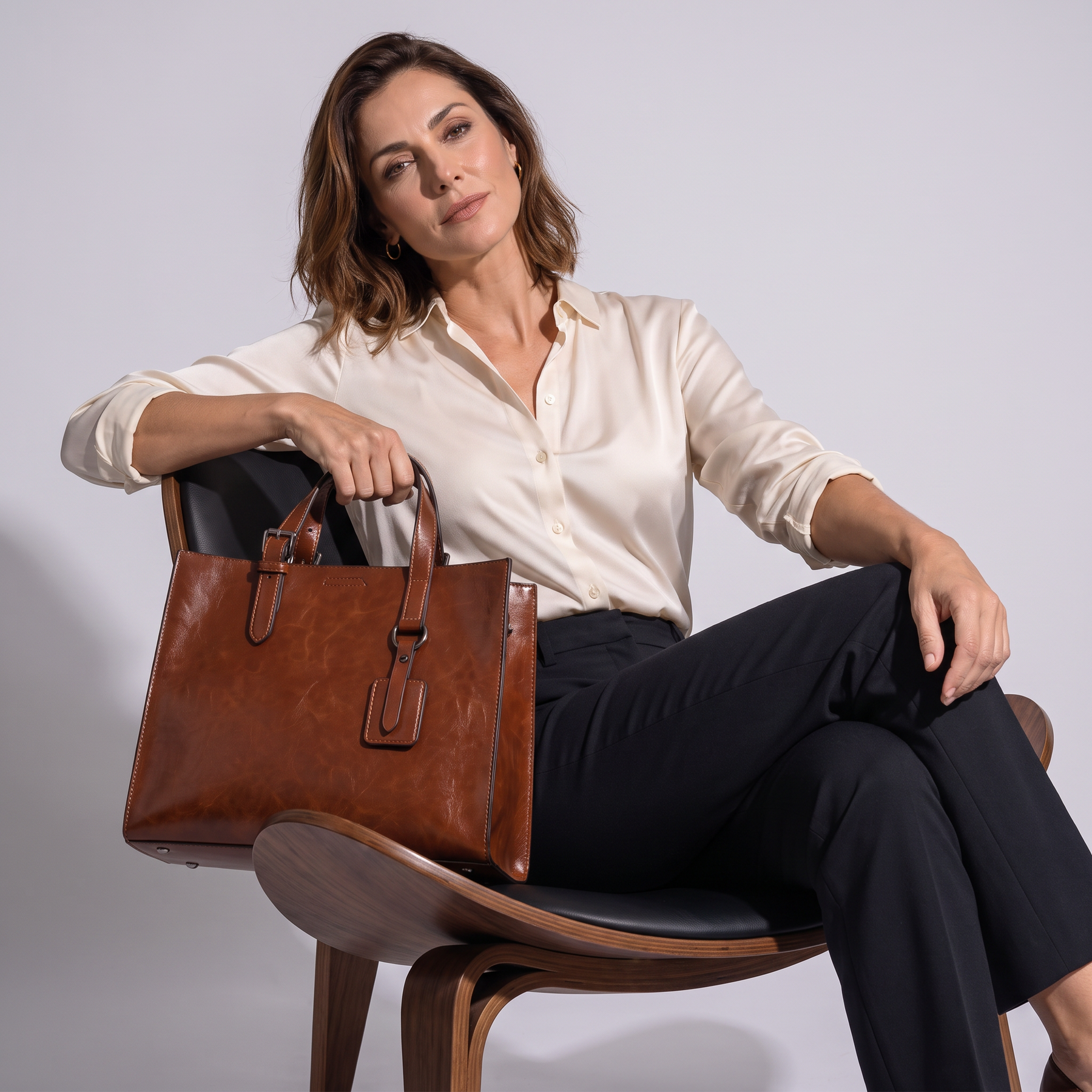 Women's Genuine Leather Tote Bag - Sonora