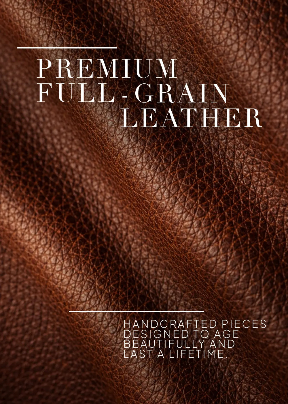 Premium Full-Grain Leather