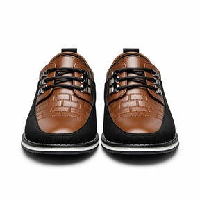 Men's Genuine Leather Platform Loafers - Mr Fashion