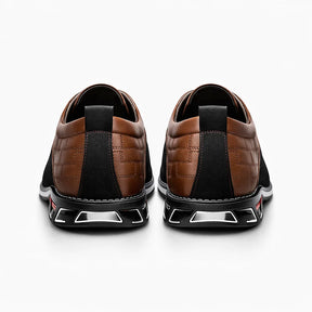 Men's Genuine Leather Platform Loafers - Mr Fashion