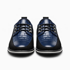 Men's Genuine Leather Platform Loafers - Mr Fashion