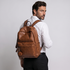 Men's Leather Backpack - Cairn
