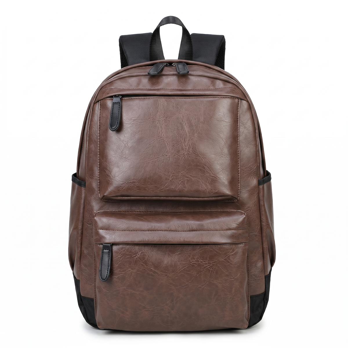 Men's Leather Backpack - Dusk