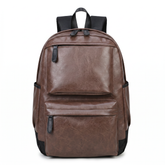 Men's Leather Backpack - Dusk