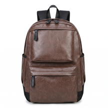 Men's Leather Backpack - Dusk