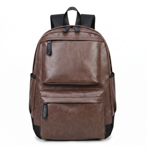 Men's Leather Backpack - Dusk