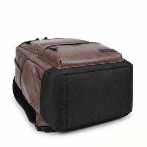 Men's Leather Backpack - Dusk