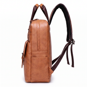 Men's Leather Backpack - Flint