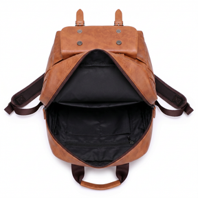 Men's Leather Backpack - Flint