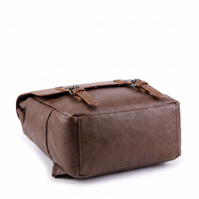 Men's Leather Backpack - Mature