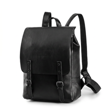 Men's Leather Backpack - Mature