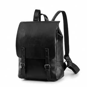 Men's Leather Backpack - Mature